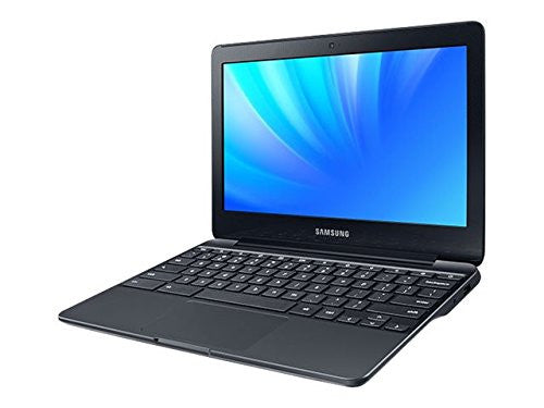 Samsung Chromebook 3 11.6" Laptop (Black) with Kensington 11-Inch Laptop Chromebook Sleeve