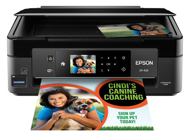 Epson Expression Home XP-430 Wireless Color Photo Printer with Scanner and Copier