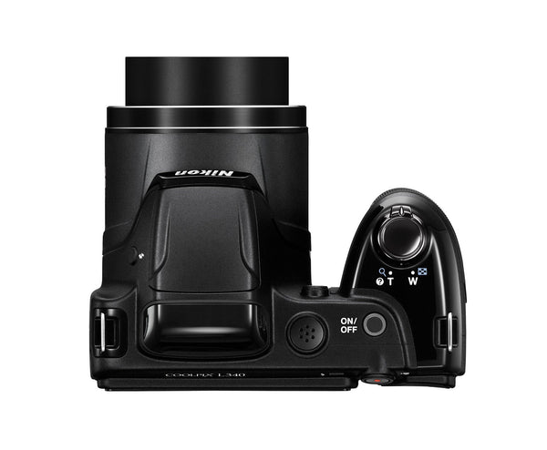 Nikon Coolpix L340 20.2 MP Digital Camera with 28x Optical Zoom and 3.0-Inch LCD