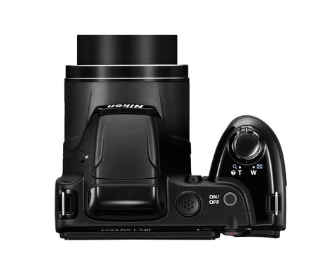 Nikon Coolpix L340 20.2 MP Digital Camera with 28x Optical Zoom and 3.0-Inch LCD