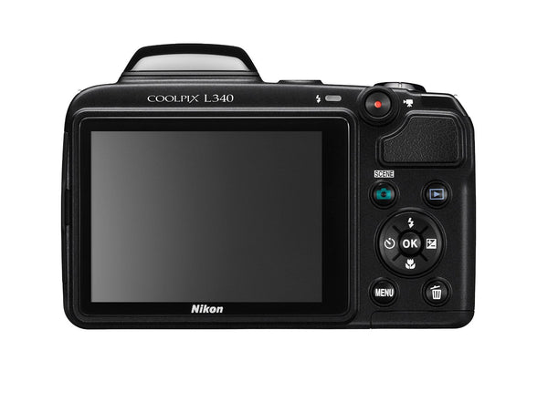 Nikon Coolpix L340 20.2 MP Digital Camera with 28x Optical Zoom and 3.0-Inch LCD